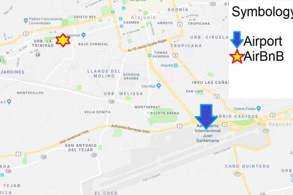 Private Bedroom 10 Minutes From The Sjo Airport アラフエラ エクステリア 写真